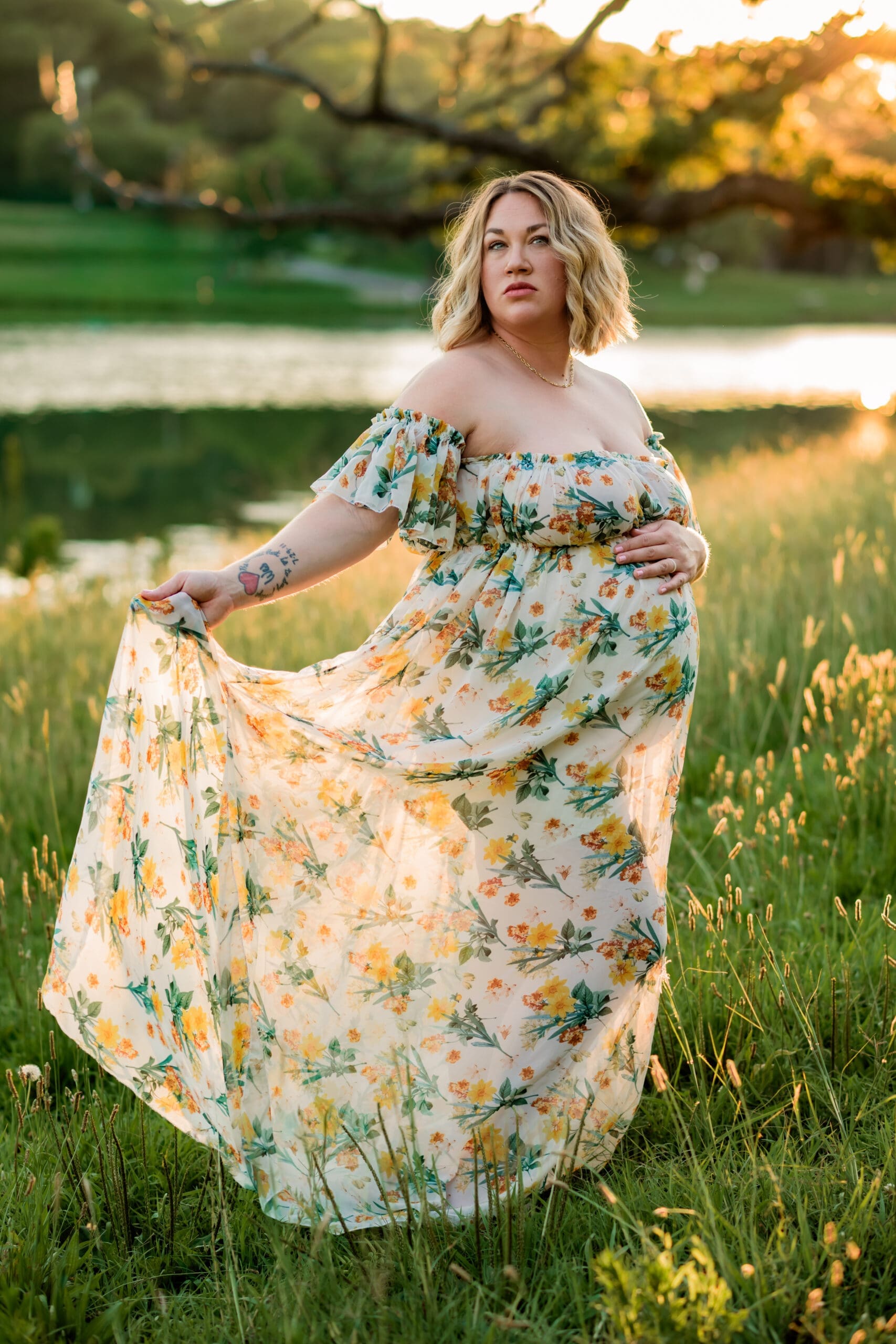 Manhattan ks maternity photography Allie