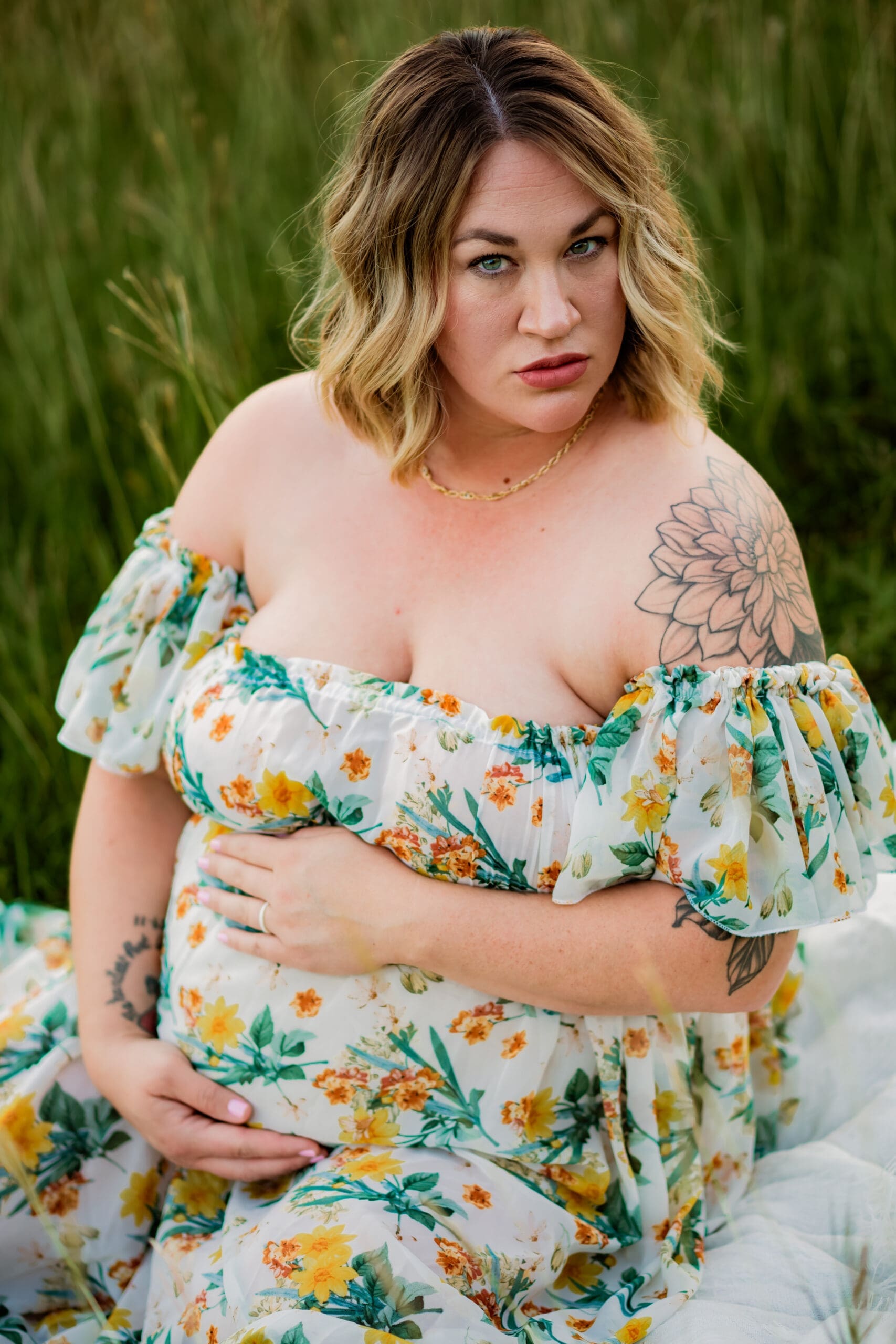 Manhattan ks maternity photography Allie