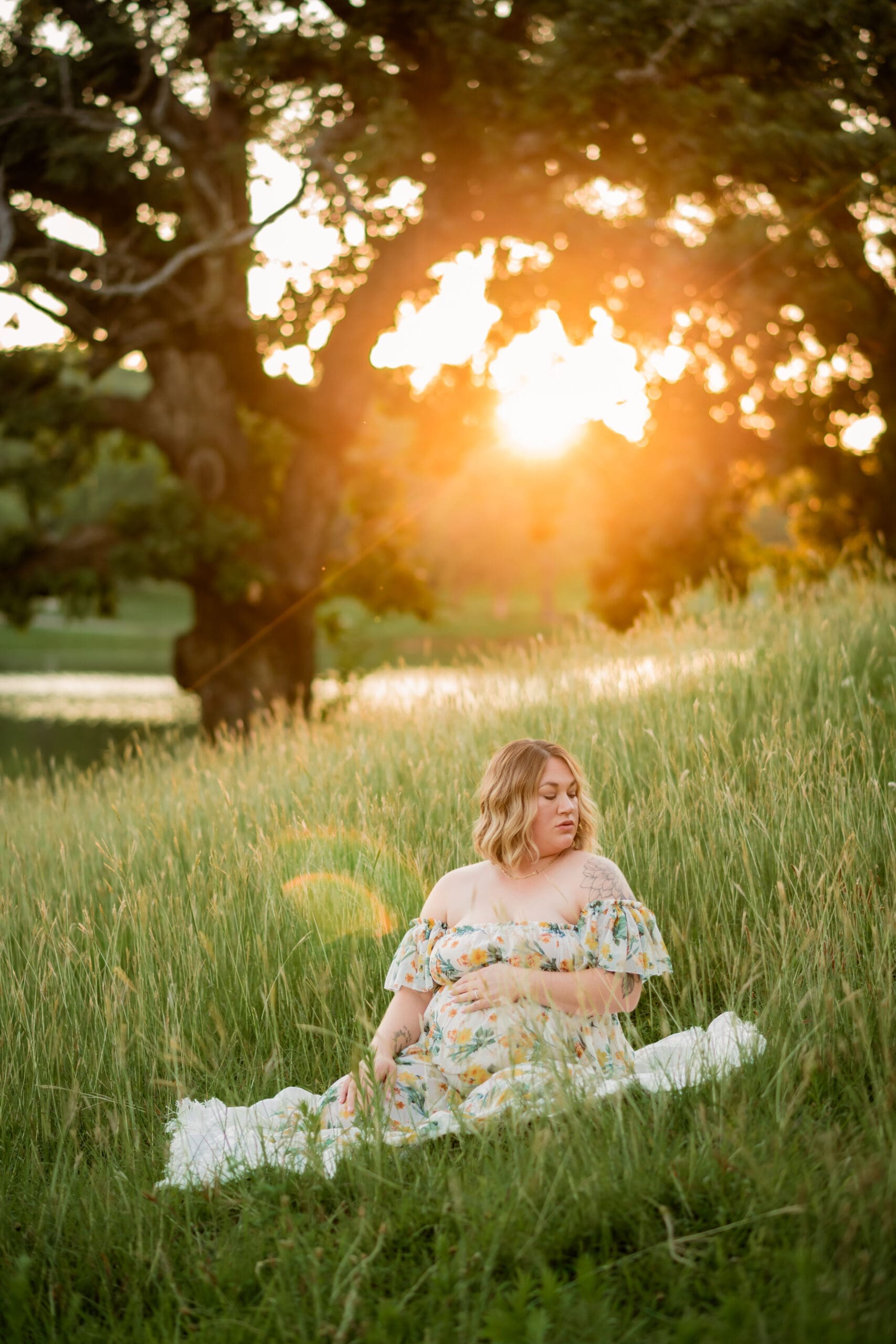 Manhattan ks maternity photography Allie